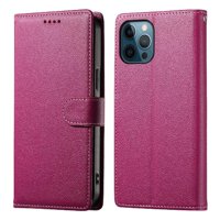 Foxdock - Funda Para Iphone 12 Pro– Cuero Premium, 3 Ranuras Para Tarjetas, Protección Contra Impactos