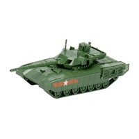 Bothyi - 1:72 Kits De Modelos De Construcción Modelo De Tanque 4D Para Coleccionables Adultos Juguete Educativo T14 Verde