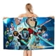 thumbnail image 1 of Voltron Toalla de playa de secado rápido con diseño temático, regalo para mujeres y niñas, ideal para cumpleaños, fans, amantes de la música, uso en la playa o al aire libre, 78 × 180 cm, 1 of 6