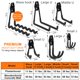 thumbnail image 2 of Organizador para colgar garaje Garage Hooks AOBEN, muy resistente, paquete de 24, 2 of 7