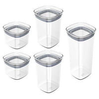 Ou - Conjunto Contenedores Block Transparente