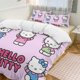 thumbnail image 3 of Hello Kitty Sweet Kaiju Pastel Comforter Twin SizeComforter Set for Kids Girls3Pcs Bedding Set Printed Comforter with 2 PillowcasesDown AlternativeSoft and Lightweight Bed Sheets, 3 of 5