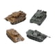 thumbnail image 4 of 1/144 Modelo De Tanque Tiger Panther Tipo Fuerte Giratorio Para Exhibición Recuerdo Niños, 4 of 5