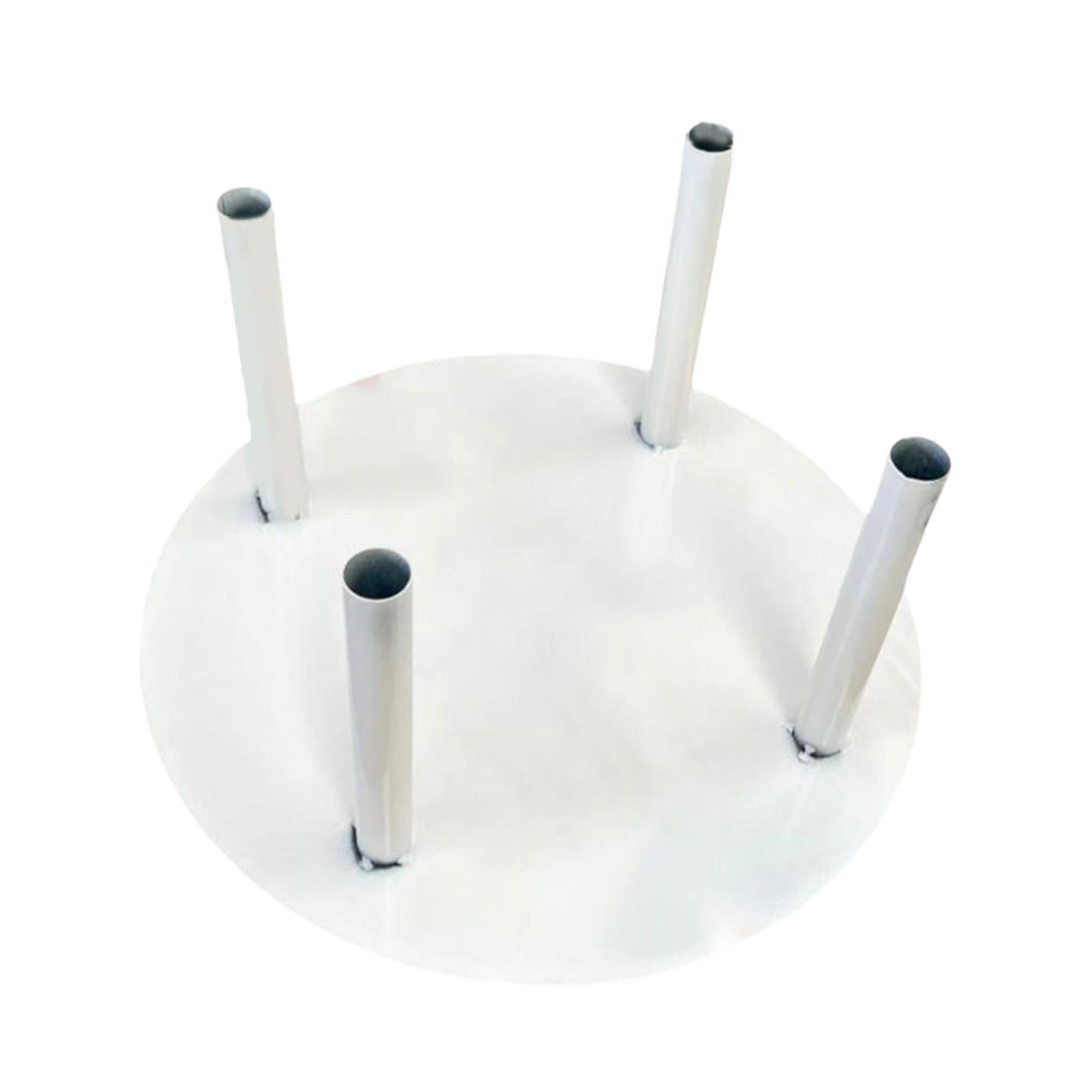 Bothyi - Soporte De Exhibición De Poste De Flores, Base De Arreglo Floral Permanente Para Eventos De Boda, Cuatro Postes