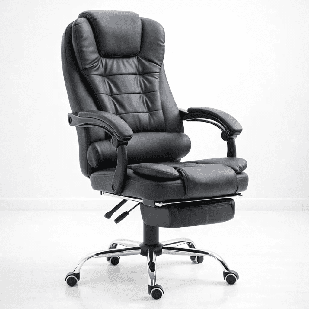 Klik Muebles - Silla Ejecutiva Masajeadora Negra