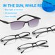 thumbnail image 2 of Gafas De Lectura Pack De 4 Con Filtro De Luz Azul + 1 Par De Lentes De Sol, 2 of 6