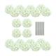 thumbnail image 4 of Flores artificiales hortensias con arreglos florales de tallo para accesorios de fotos decorativas de bricolaje para el hogar Decoración de bodas de Blanco, 4 of 5
