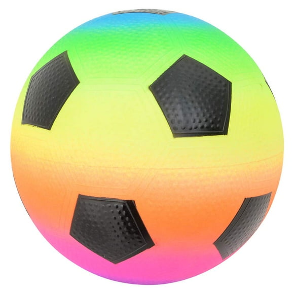 Balón de fútbol Rhode Island Novelty Rainbow 23 cm