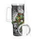 thumbnail image 3 of Las Tortugas Ninja Vaso aislado de acero inoxidable con asa, diseño temático, regalo para familia, amigos y fans; incluye pajita y encaja en el portavasos estándar, 40 oz, 3 of 6