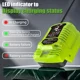 thumbnail image 3 of Cargador de Batería Rápido para Greenworks Estación de Carga Mini de Batería de 40V con LED, 3 of 8