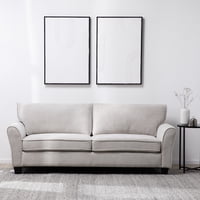 Daniels - Sofá 3 Cuerpos Moderno Elegante New Charlotte Km2500S