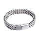 thumbnail image 2 of Pulsera De Cadena De Eslabones Cubanos Brazalete De Regalo Pulsera De Acero Inoxidable Para Hombres Boy Dad 20cmx1.1cmx0.6cm, 2 of 3
