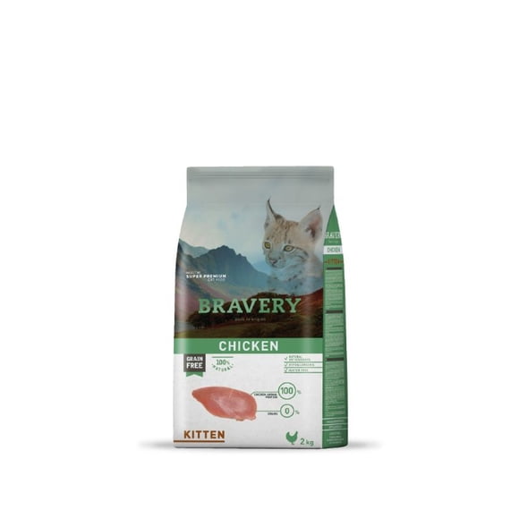 Alimento Super Premium Para Gatitos Sabor Pollo 2 kg