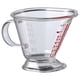 thumbnail image 2 of Taza Medidora Resistente Al Calor Transparente Anticongelante Para Suministros De Cocina Herramientas 1pc Con Mango, 2 of 5