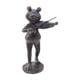 thumbnail image 4 of Estatua De Rana De Jardín Que Toca El Violín, Escultura De Animal De Resina Para Escritorio De Porche, 4 of 5