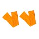 thumbnail image 3 of Manga Del Brazo De Protección Solar Transpirable Mujeres Hombres Para Jardinería Caminar Trabajar Naranja, 3 of 5