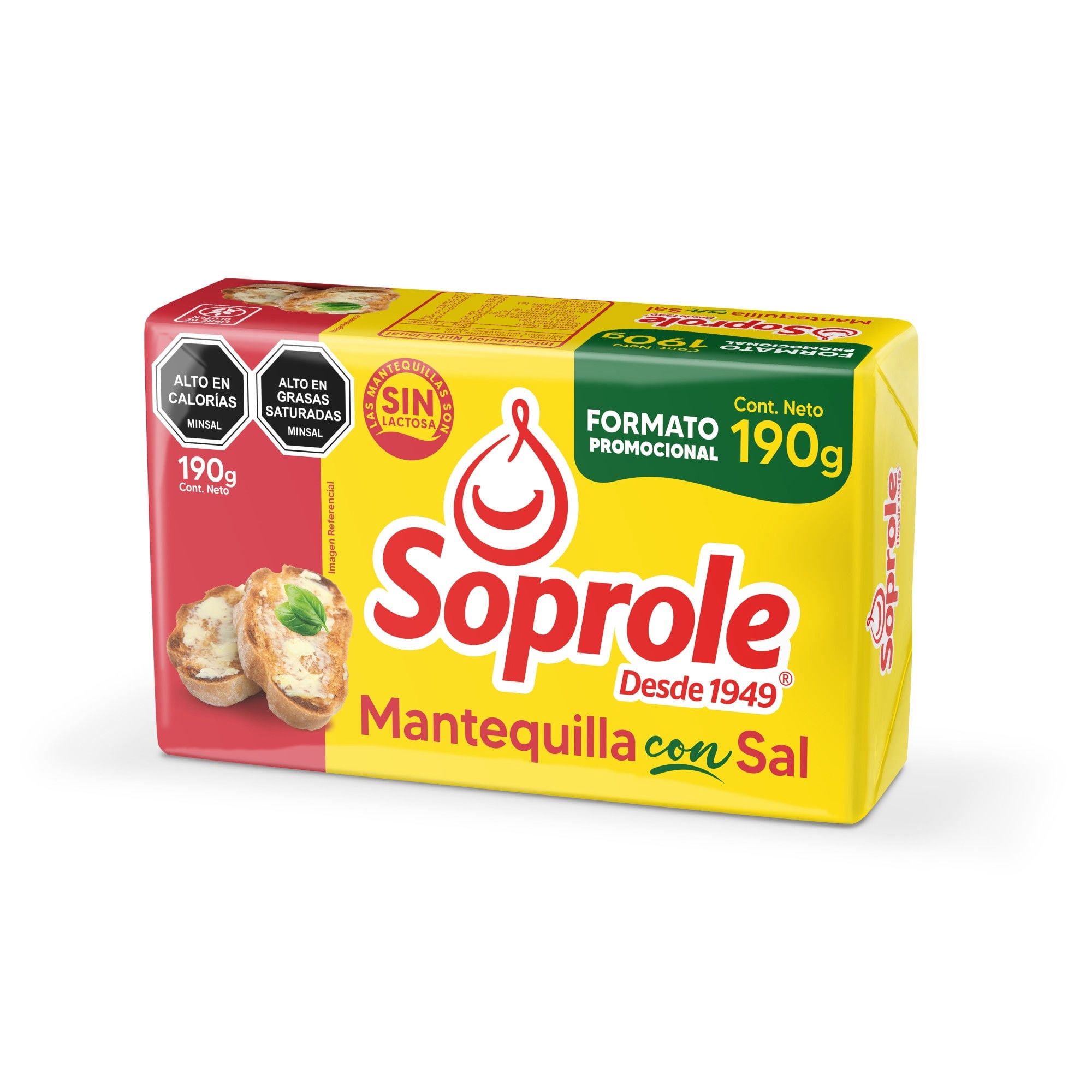 Soprole Mantequilla C/sal 190g
