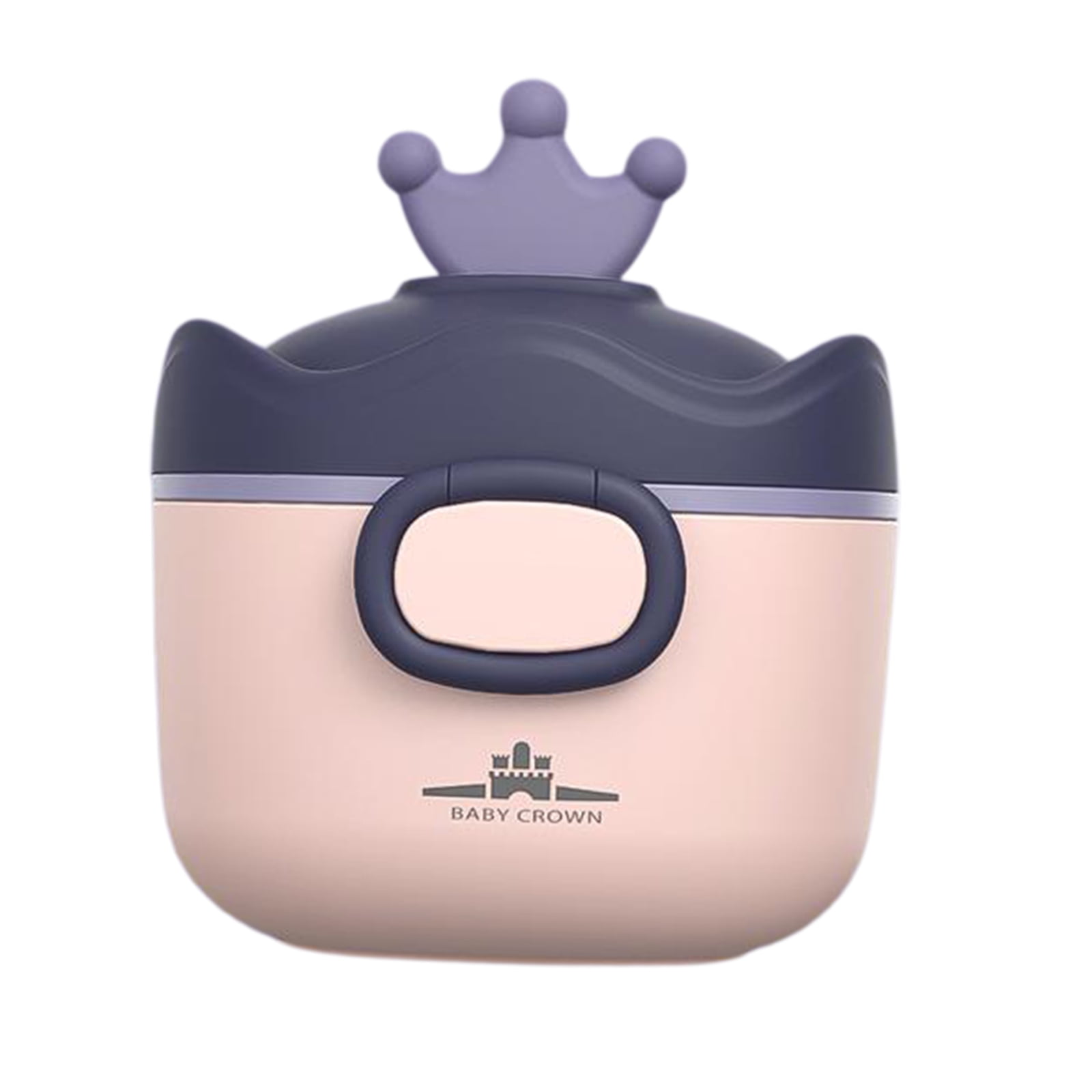 Magideal - Dispensador De Fórmula Para Bebés, Contenedor Dispensador De Leche Portátil Con Asa De Transporte Para Viajes Y Actividades Al Aire Libre Con Bebé Morado S