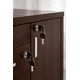 thumbnail image 3 of Gabinete Argos 100 Caoba 100x34x59 cm 3 Cajones con Llave, 3 of 7