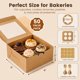 thumbnail image 2 of Cajas para Cupcakes OAMCEG de 4 Cavidades, 6 x 6 x 3 Pulgadas, 2 of 3