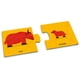 thumbnail image 2 of Memo puzzle animal blanco, 2 of 6