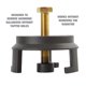 thumbnail image 2 of Extractor equilibrador armónico OEMTOOLS 25264 para GM, Chrysler, 2 of 7