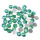 thumbnail image 1 of 50pcs 12m M Resina Sirena Fishscale Cabochon Multi Color Verde Redondo, 1 of 3