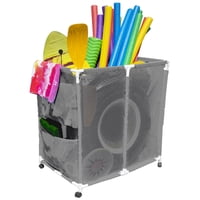 Organizador Pool Bins Para Piscina Azul