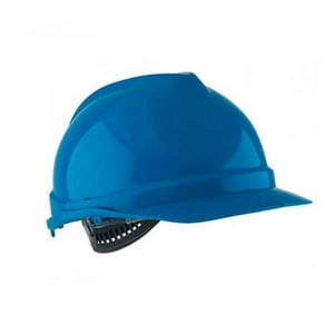 Casco Plus 4 Puntas Con Arnes Proseg Azul