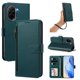 thumbnail image 1 of Funda con Billetera para [Xiaomi Redmi A5 4G] con Bolsillo Zipper y Tarjetero Verde pavo real, 1 of 6
