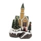 thumbnail image 4 of Estatua De Iglesia Navideña Con Luces Y Música, Hecha De Resina Artesanal, Ideal Para Estantería, Fiestas O Dormitorio., 4 of 5