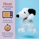 thumbnail image 4 of Un animal de peluche calienta a Snoopy, apto para microondas y pesado, 4 of 6