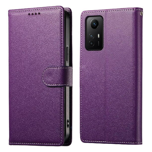 Funda para FOXDOCK Xiaomi Redmi Note 12s 4G– Cuero Premium, 3 ranuras para tarjetas, Protección contra impactos