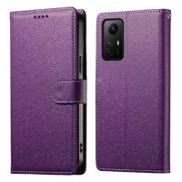 Funda Para Foxdock Xiaomi Redmi Note 12S 4G– Cuero Premium, 3 Ranuras Para Tarjetas, Protección Contra Impactos