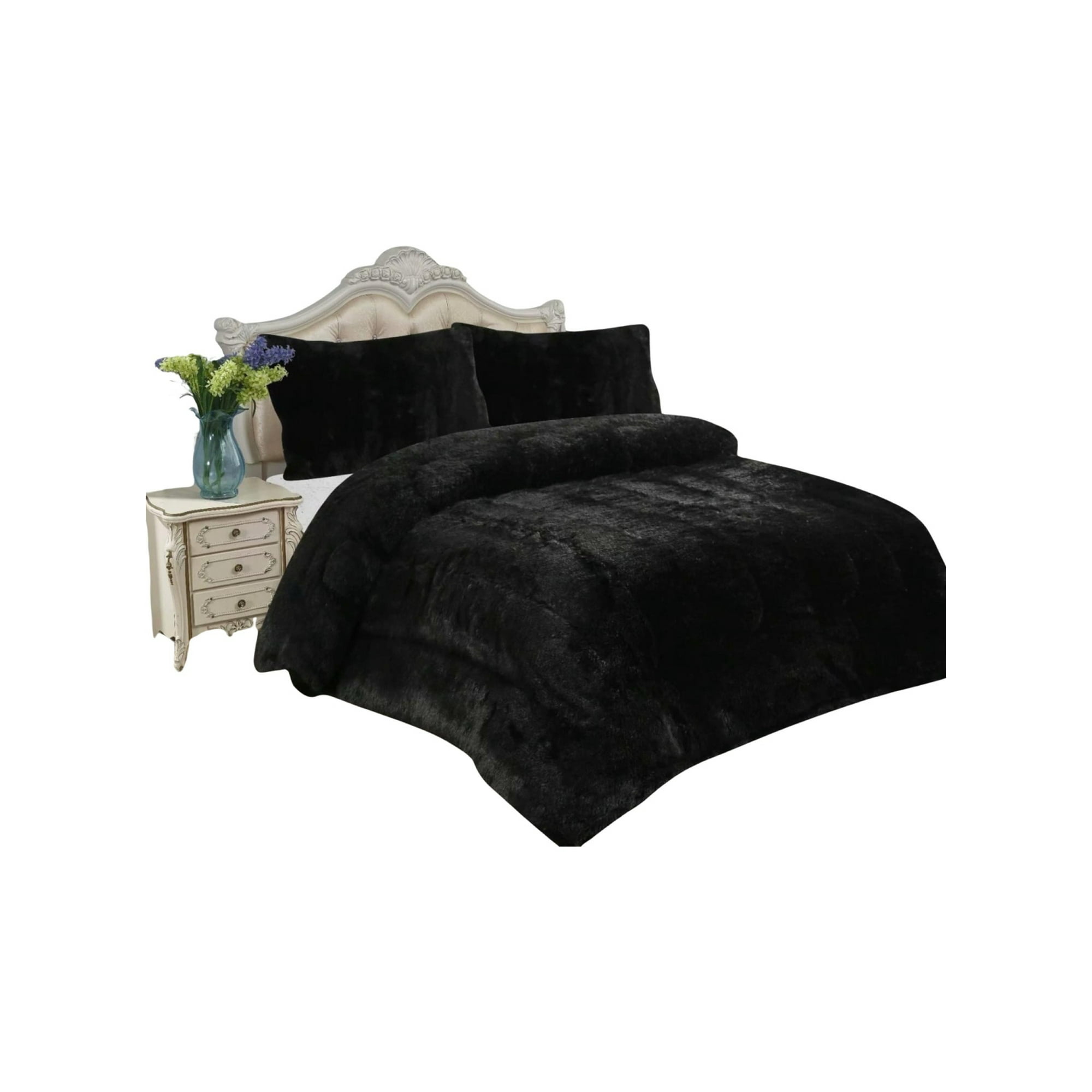 Todo Para El Hogar - Plumón Peludo De Invierno 1.5 Plaza