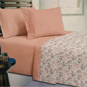 Genérico - Sabanas Queen 2 Plazas Aterciopeladas Color Naranja