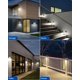 thumbnail image 2 of Paquete de 10 luces solares Peasur Outdoor, 140 LED con sensor de movimiento, 2 of 9