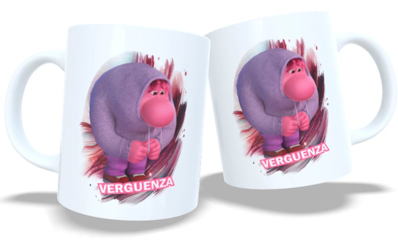 Arumistorechile - Tazon Taza Colección Intensamente 2 Vergüenza
