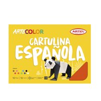 Carpeta Cartulina Española 10 Pliegos 10 Colores 1 Un Artel