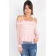 thumbnail image 1 of Top de Malla Transparente con Hombros Abiertos, 1 of 5