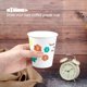 thumbnail image 5 of Taza de café desechable de papel LITOPAK, 300 ml, 270 unidades, color blanco, 5 of 7