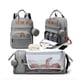 thumbnail image 1 of Mochila Maternal 3 En 1 Gris, 1 of 3