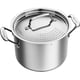 thumbnail image 1 of Olla para pasta Cuisinart 766S-22 de acero inoxidable, 6 litros, con tapa coladora, 1 of 6