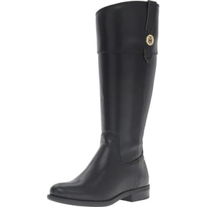 Bota De Montar Tommy Hilfiger Shano-Wc Para Mujer, Color Negro