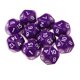 thumbnail image 1 of 10 Piezas 16 Caras D16 14mm Acrílico Opaco Dados Para Juego De Rol RPG Púrpura, 1 of 5