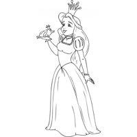 Rienda Libre Graphics - Decomural Fairytale Princess And The Frog Ws-17513