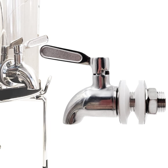 Grifo de acero inoxidable de repuesto para el sistema de filtro de agua Berkey Big, Travel y Royal Gravity