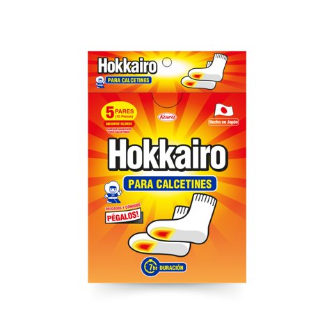 Hokkairo Parches Para Calcetines (5 Pares)