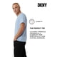 thumbnail image 4 of Camiseta DKNY Clásica de Algodón Suave con Cuello Redondo en Azul, 4 of 7