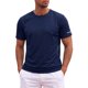 thumbnail image 1 of INSPIRE CHIC Camisetas Deportivas para Hombre de Entrenamiento Manga Corta Secado Rápido Gimnasio M Azul Marino, 1 of 5